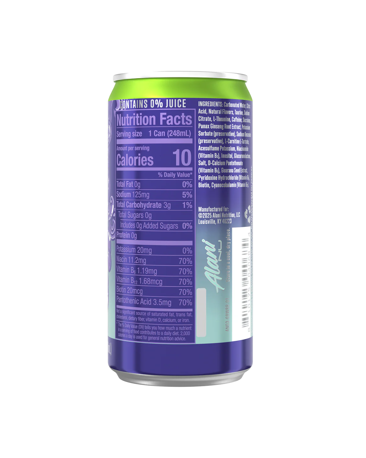 Alani Nu Witch's Brew Mini Energy Drink - 12 Pack - 8.4 floz