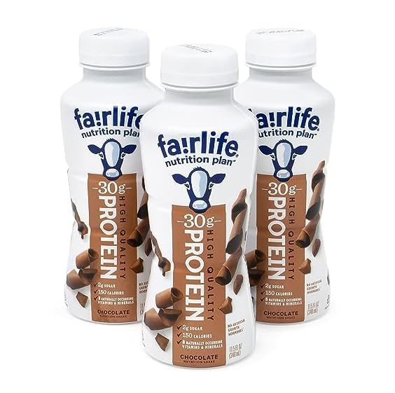 Fairlife Nutrition Plan Chocolate 30g Protein Shake 11.5fl.oz, (12 Pack)