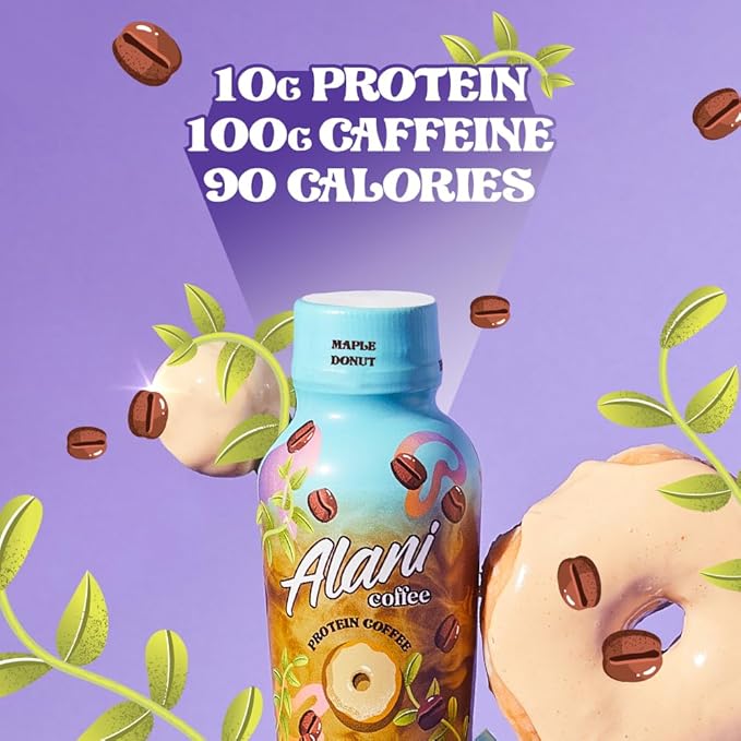 Alani Nu Protein Coffee Maple Donut (12 Pack)