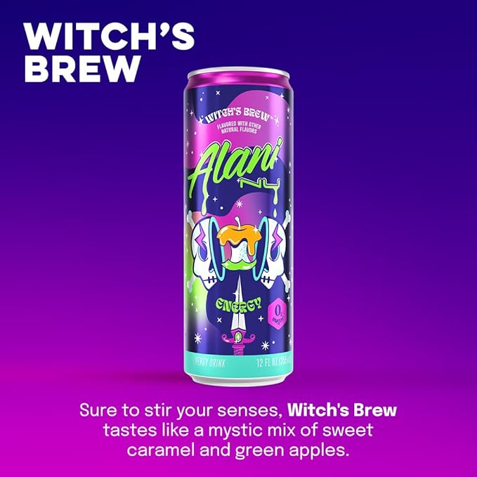 Alani Nu WITCH'S BREW Sugar-Free Energy Drink (12 Pack)