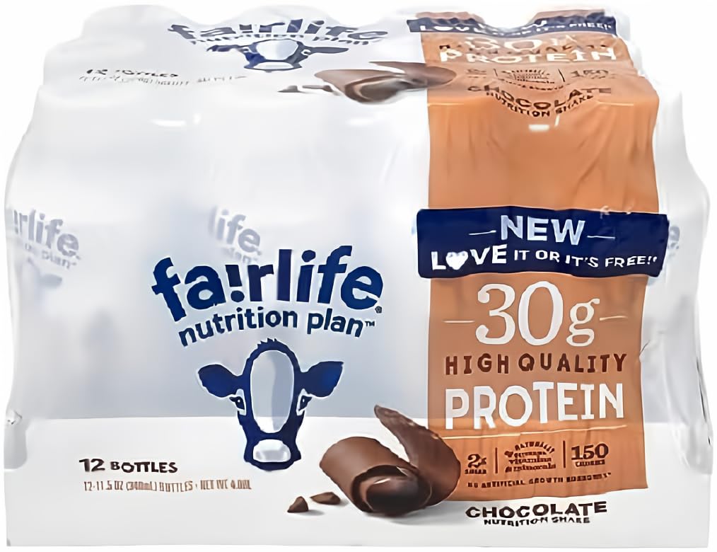 Fairlife Nutrition Plan Chocolate 30g Protein Shake 11.5fl.oz, (12 Pack)