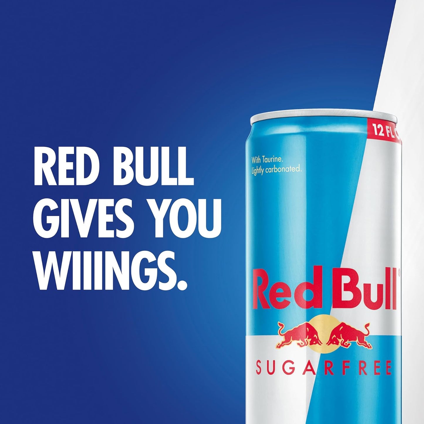 Red Bull Energy Drink, Sugar Free, 12 Fl Oz, 24 Cans