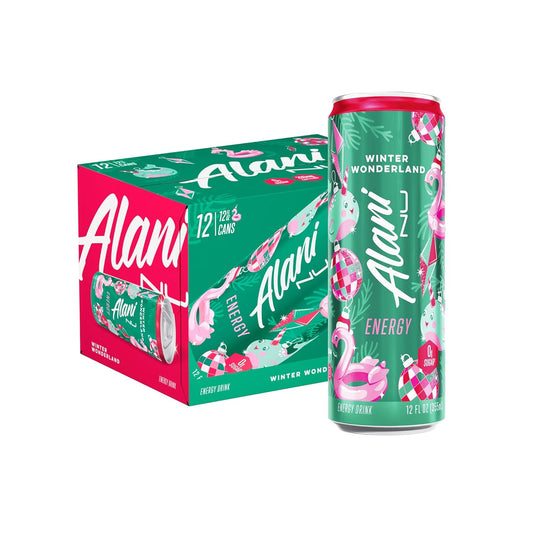 Alani Nu WINTER WONDERLAND Sugar-Free Energy Drink (12 Pack)