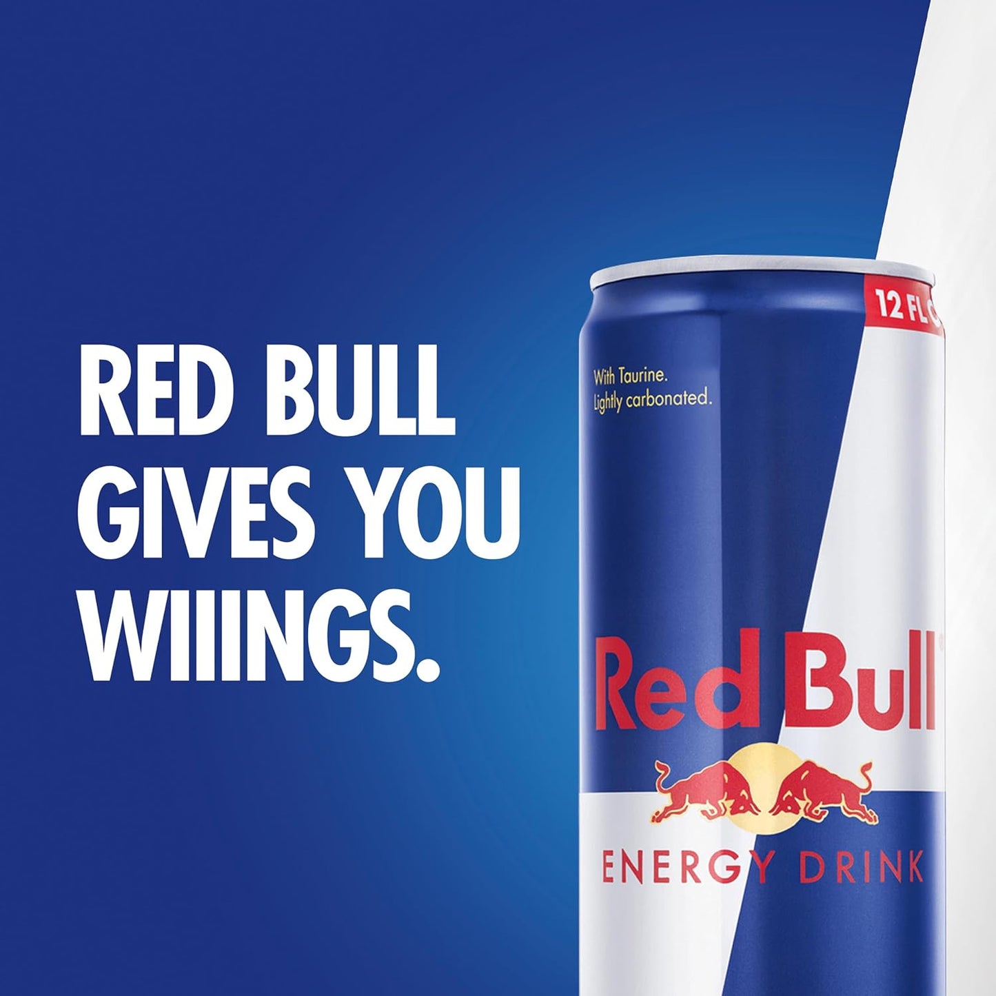 Red Bull Energy Drink, 114mg Caffeine, 12 fl oz Can Pack of 24 Cans