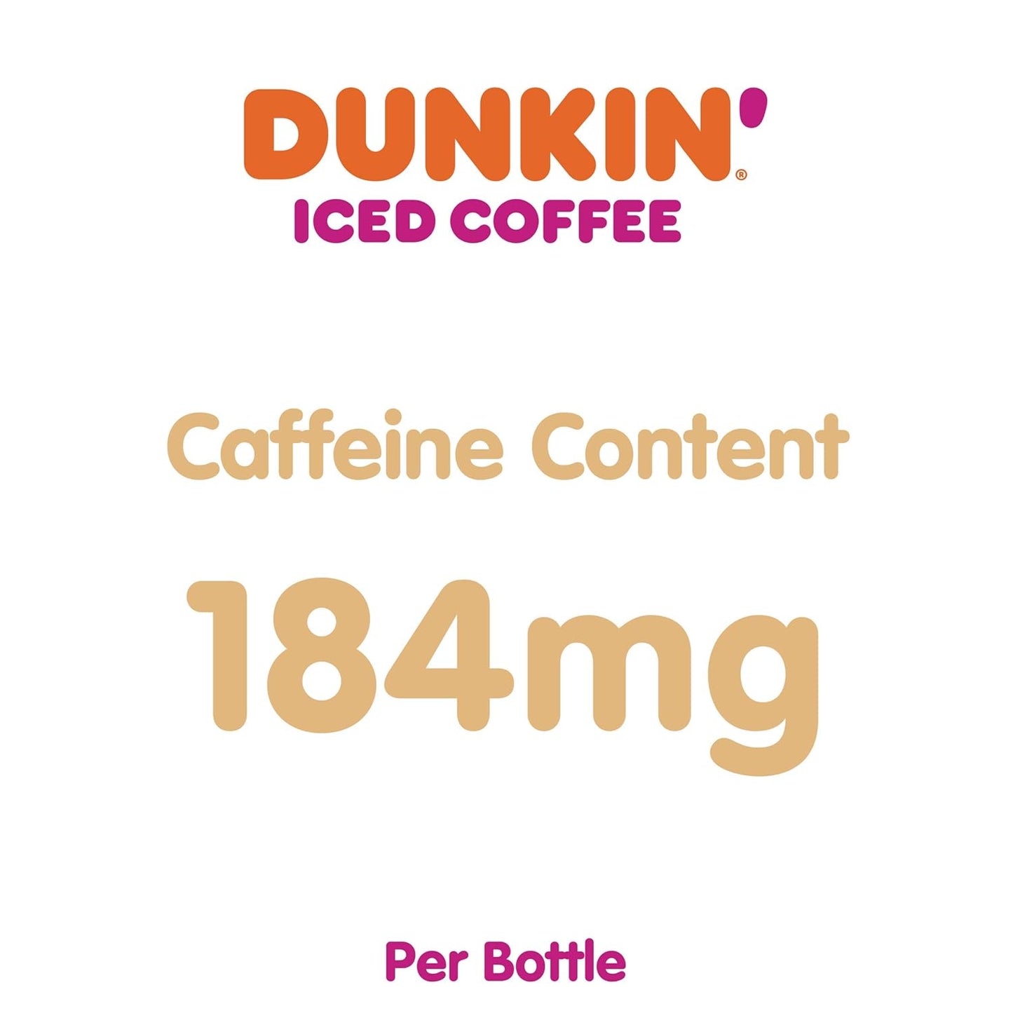 Dunkin Donuts Iced Coffee, French Vanilla, 13.7 Fluid Ounce (Pack of 12)