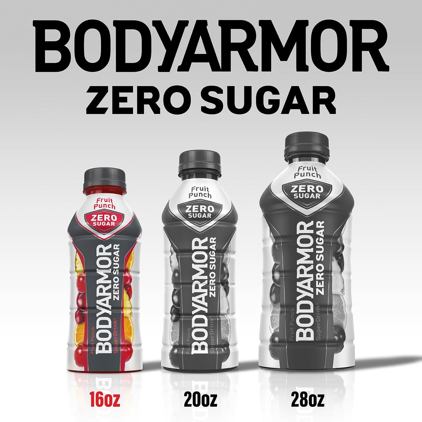 BODYARMOR ZERO Sugar Cherry Lime Electrolyte Hydration 16 fl oz Bottle (12 pack)