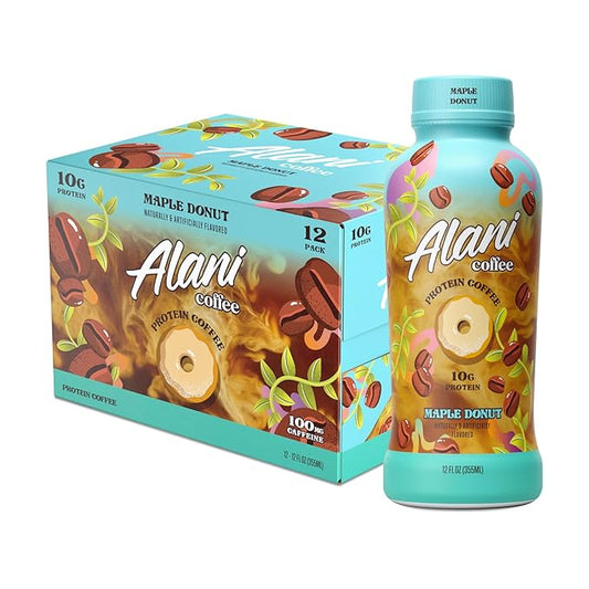 Alani Nu Protein Coffee Maple Donut (12 Pack)