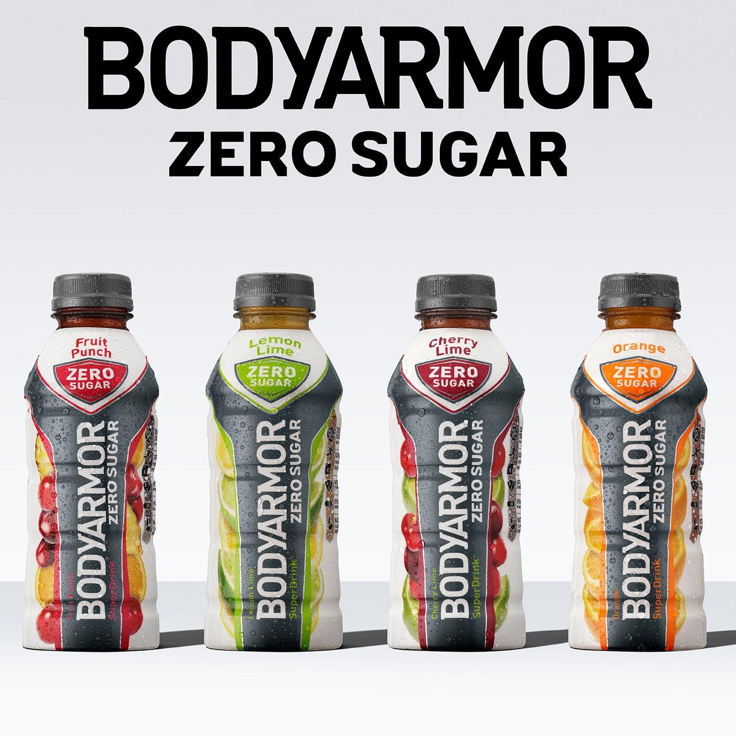 BODYARMOR ZERO Sugar Cherry Lime Electrolyte Hydration 16 fl oz Bottle (12 pack)