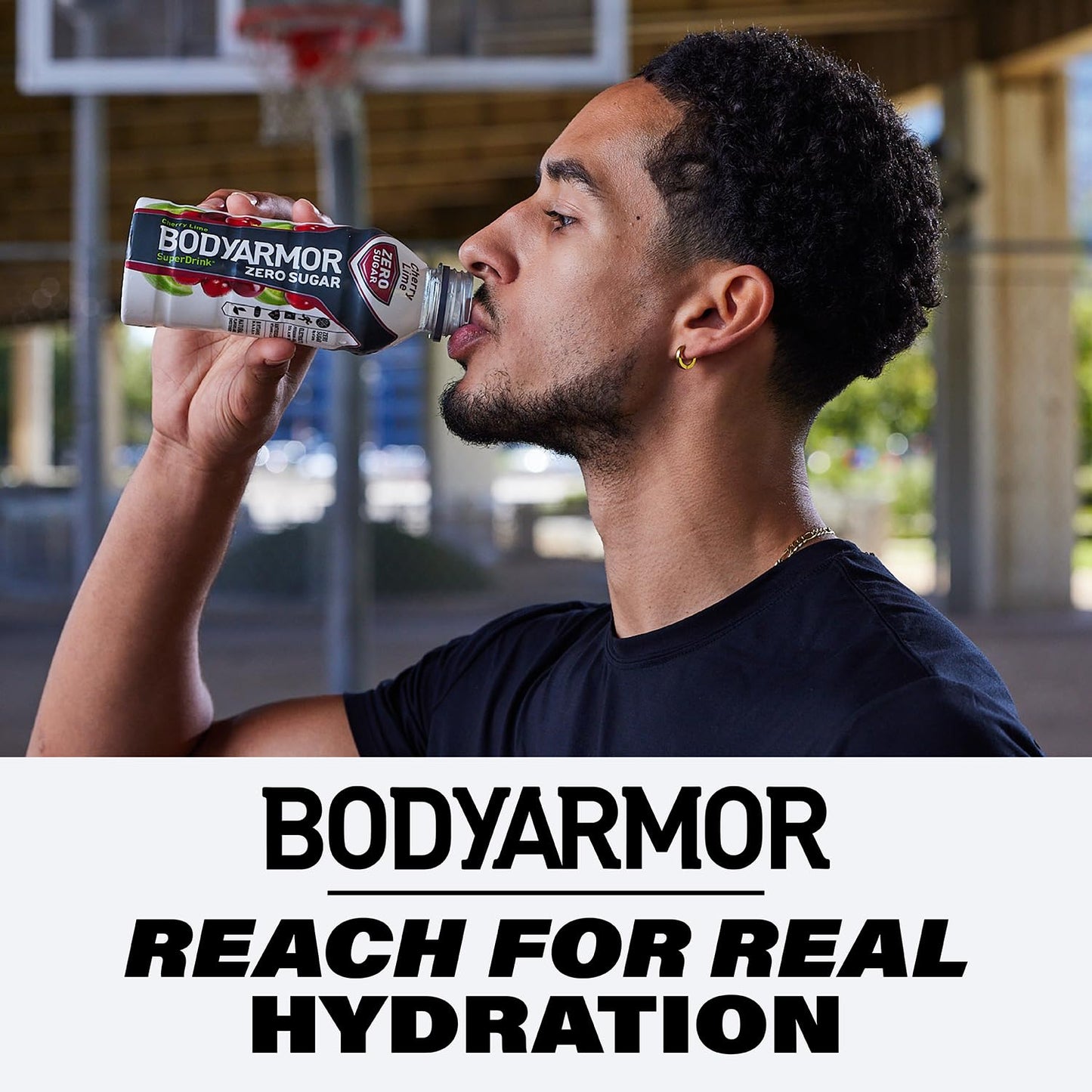 BODYARMOR ZERO Sugar Cherry Lime Electrolyte Hydration 16 fl oz Bottle (12 pack)