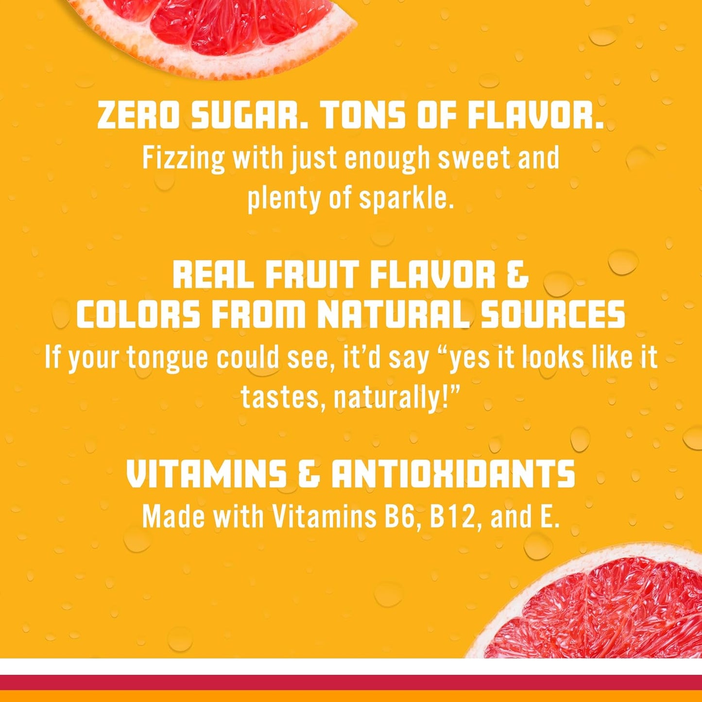 Sparkling Ice, Pink Grapefruit Sparkling Water, Zero Sugar Flavored Water, with Antioxidants and Vitamins, Zero Sugar, 17 fl oz Bottles (Pack of 12)