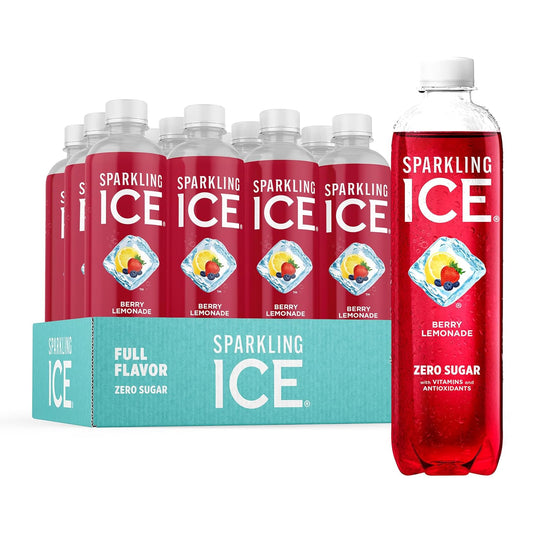 Sparkling Ice Berry Lemonade 17 oz 12 pack