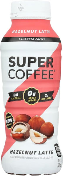 Kitu, Super Coffee Protein MCT Oil Hazelnut, 12 Fl Oz 12 Pack