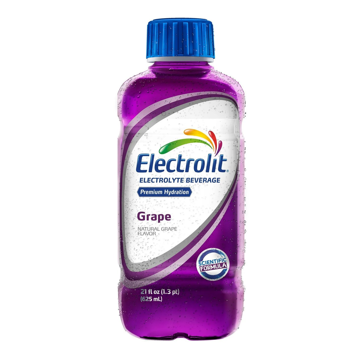 Electrolit Electrolyte Hydration & Recovery Drink, Grape 21 Fl oz Pack of 12