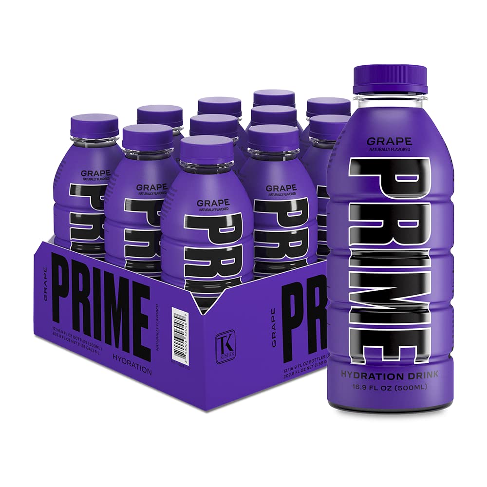 Prime Hydration - Grape - 16.9oz - peak of 12