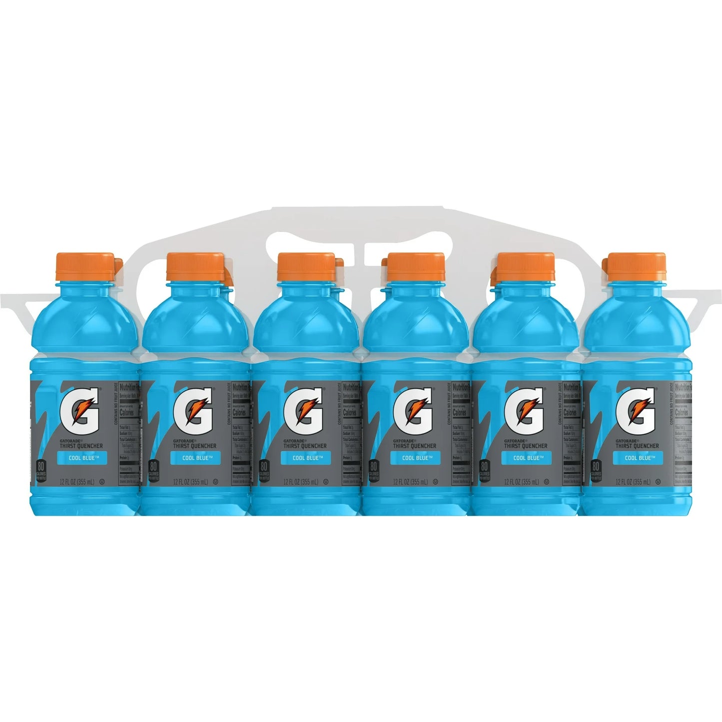 Gatorade Thirst Quencher, Cool Blue, 12 Ounce Bottles (Pack of 12)