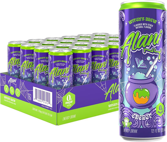 Alani Nu Witch's Brew 24-Pack Case | Limited Stock | Witches Brew