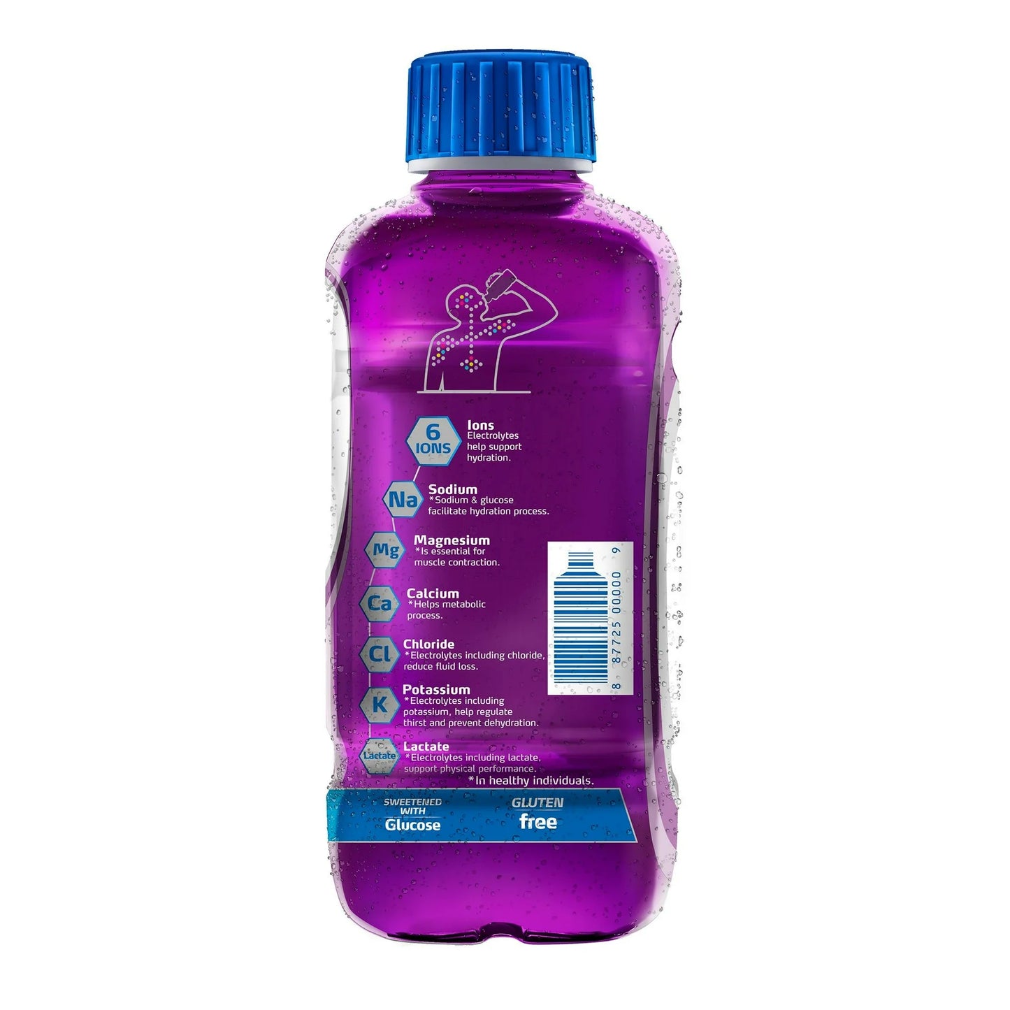 Electrolit Electrolyte Hydration & Recovery Drink, Grape 21 Fl oz Pack of 12